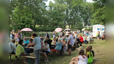 Beim 13. Schweinetrogrennen in Eberschütz starteten 48 Teams. (Foto: Julia Sürder)