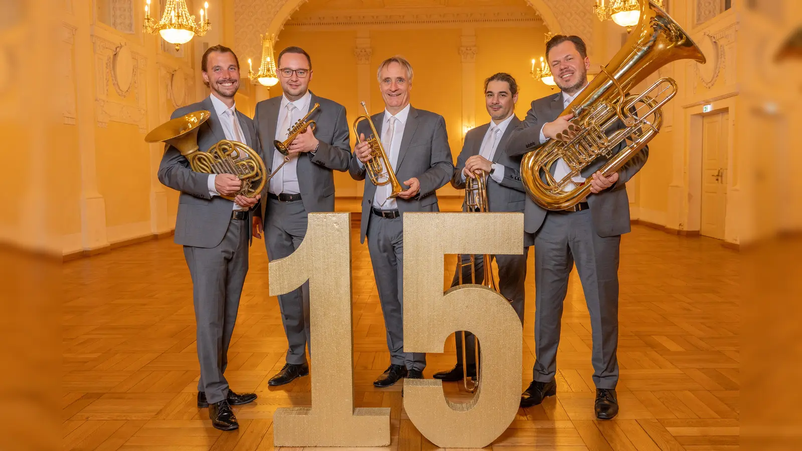 „Classic Brass” sind zu Gast in Germete. (Foto: Ralf Hinz)