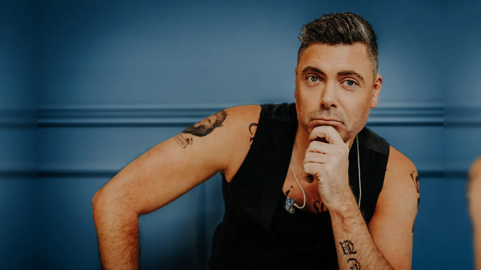 Robbie-Williams-Double Mario Nowack  (Foto: Juliane Rhedas)