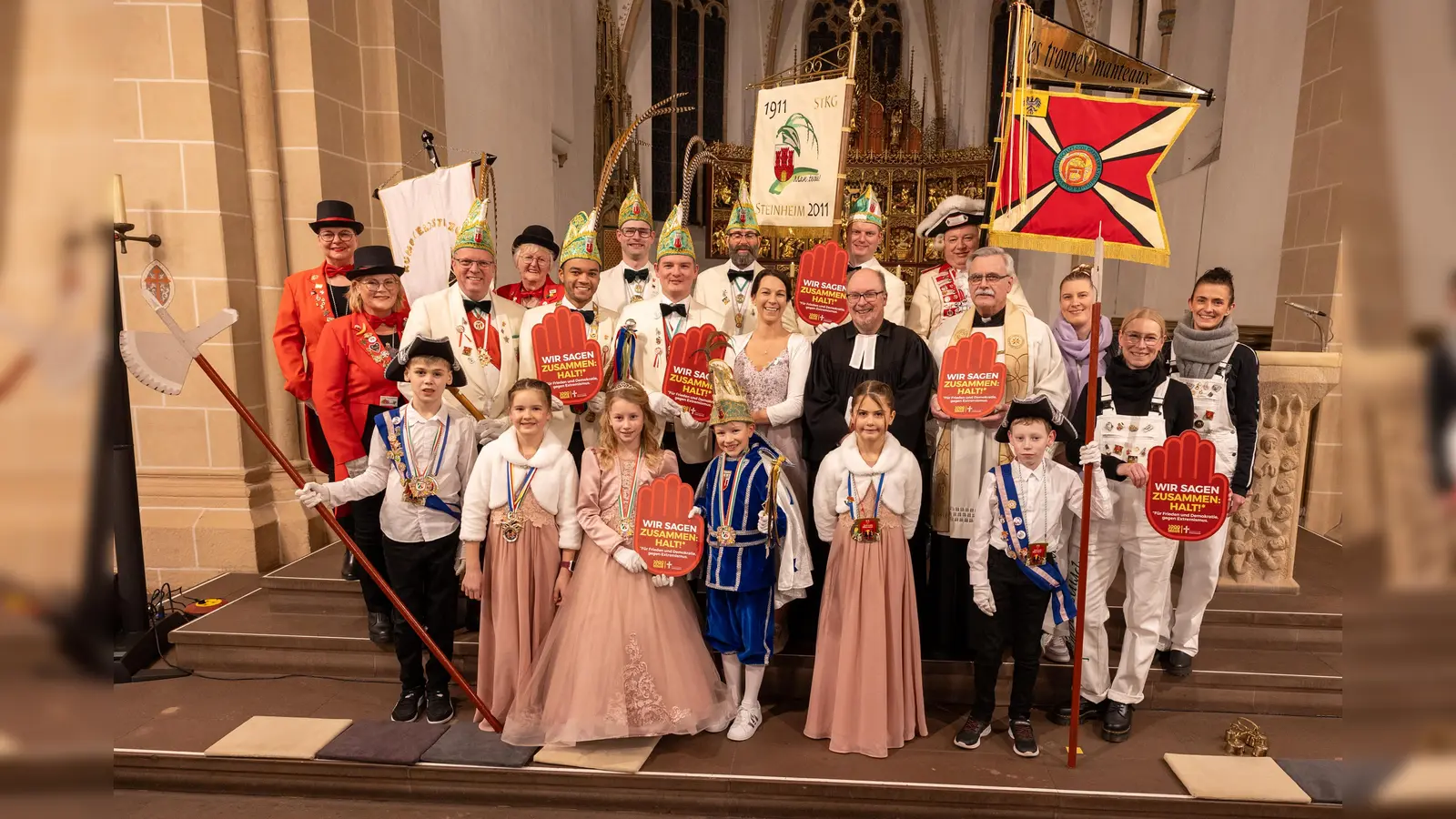 Karnevalsgottesdienst in Steinheim. (Foto: Volker Helms)