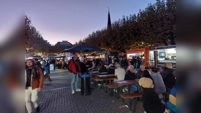 Das Street-Food-Festival war gut besucht.  (Foto: Stadtmarketing Holzminden)