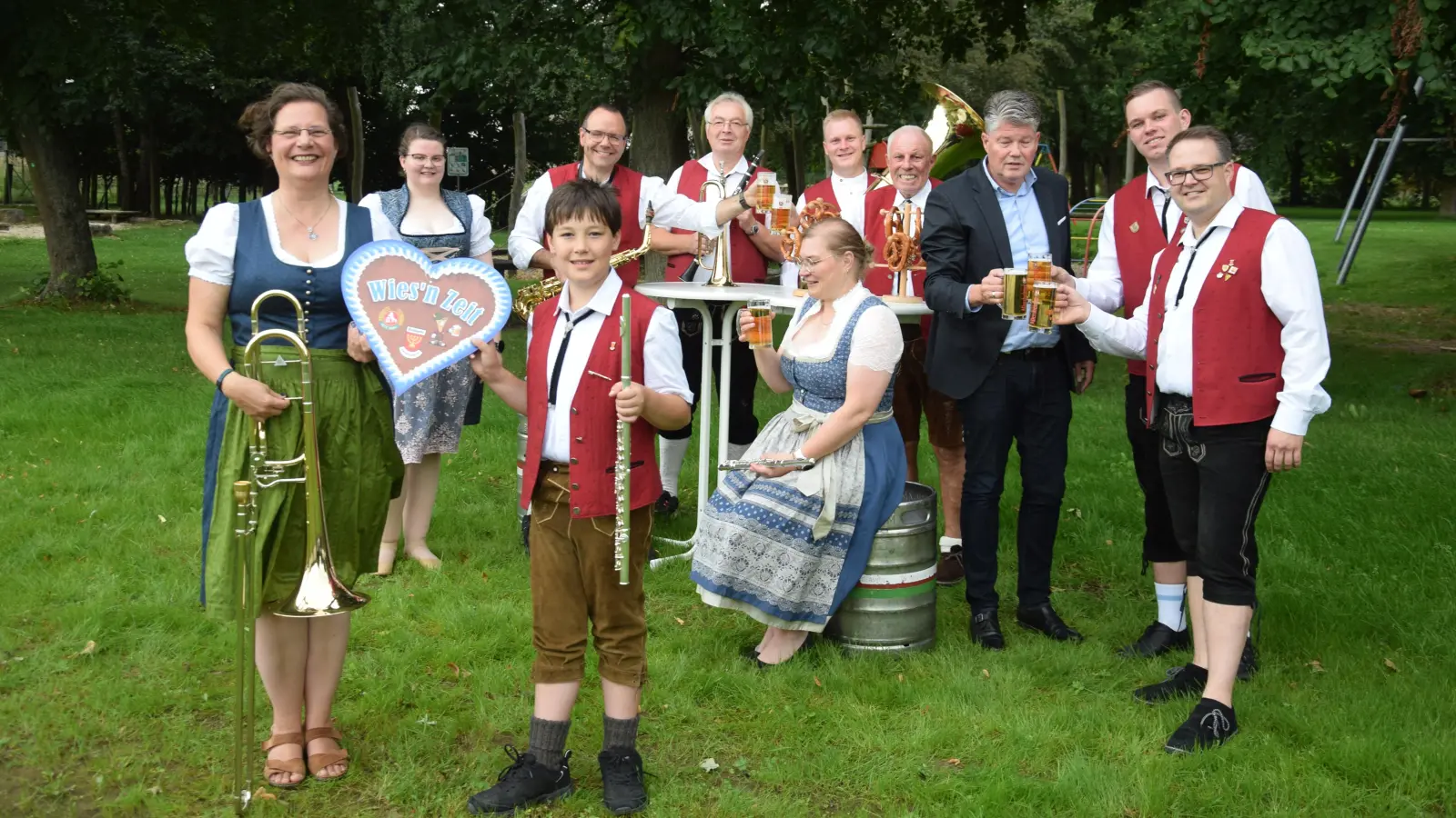 Zur Wies&#39;n Zeit lädt die Blaskapelle Lüchtringen alle Freunde von zünftiger Oktoberfestatmosphäre ein. (Foto: Marc Otto)