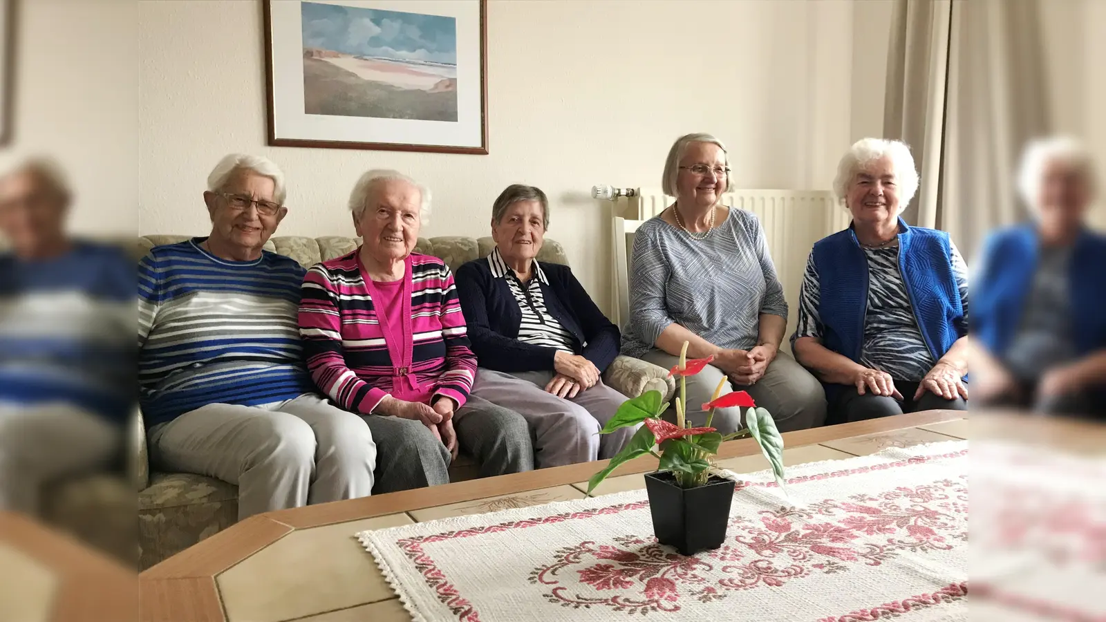 Eine eingespielte Gruppe: Die Frauen vom Gedächtnistraining haben immer viel Spaß miteinander. (Foto: privat)