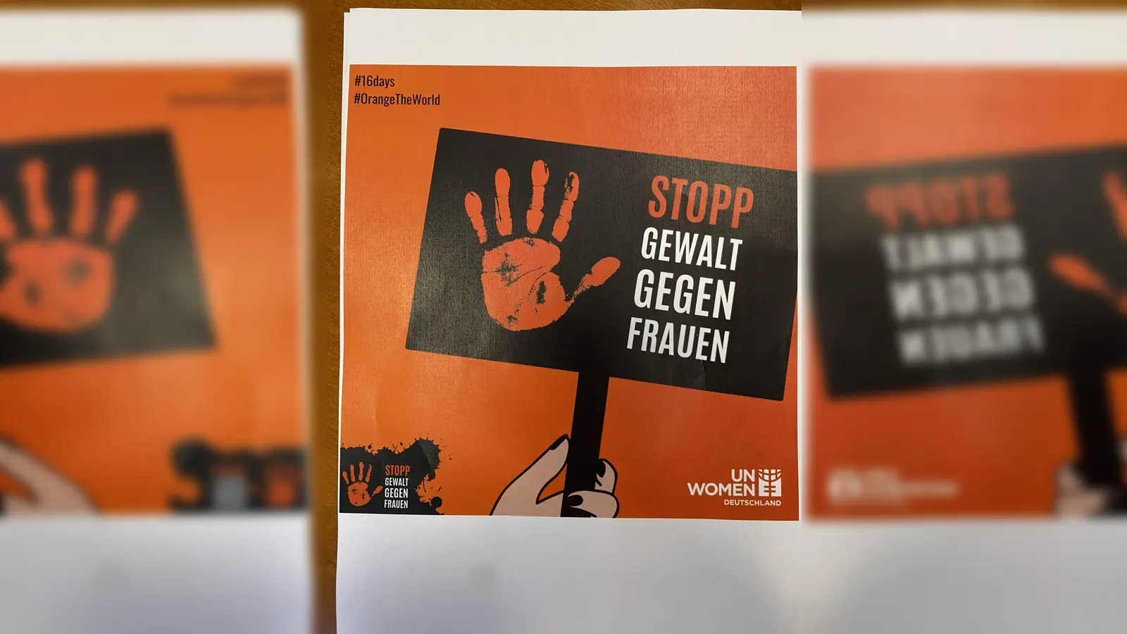 Der 25. November steht unter dem Motto „Stopp Gewalt gegen Frauen“. (Foto: Stadt Warburg)