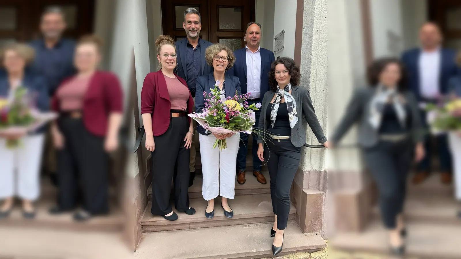 Vorsitz: Bürgermeister Christian Belke, Landrat Michael Schünemann, <br>Geschäftsführender Vorstand: Olga Koch, Julia Rentziehausen, Andrea Wessel (Foto: privat)