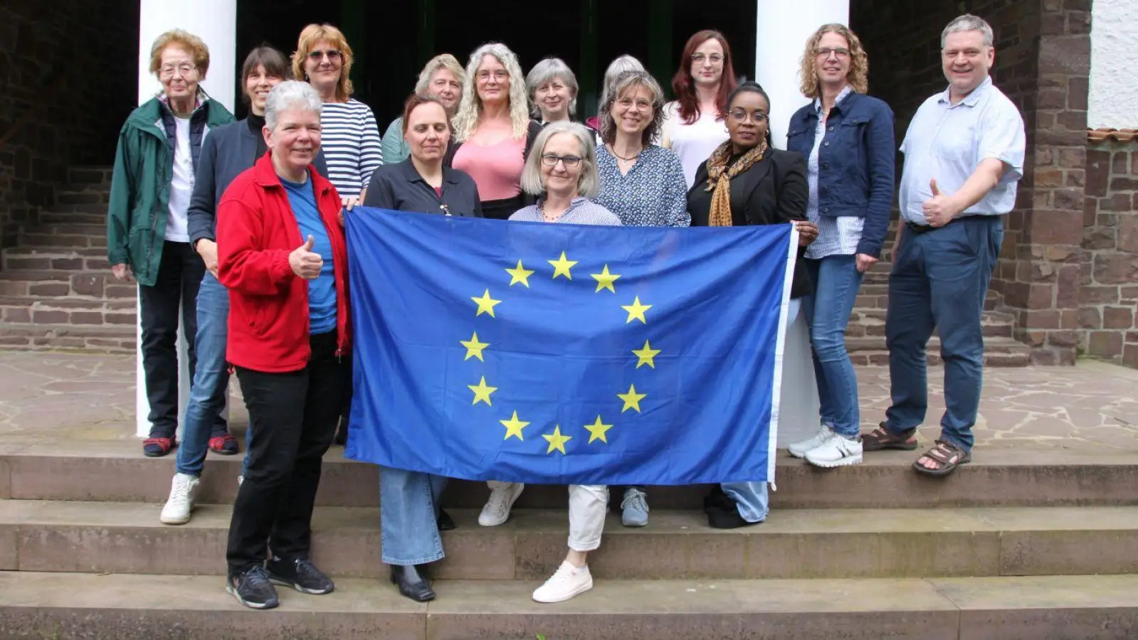 Das Team der Hegge will zu 100 % an der Europawahl teilnehmen. (Foto: privat)