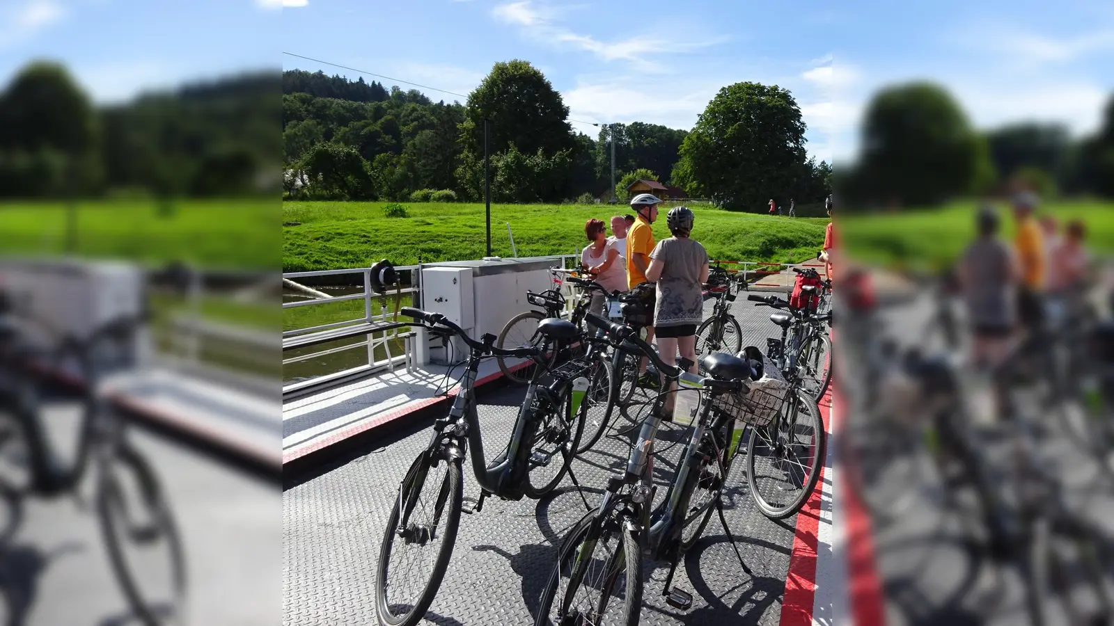 Gemeinsam radeln durch die Solling-Vogler-Region. (Foto: privat)