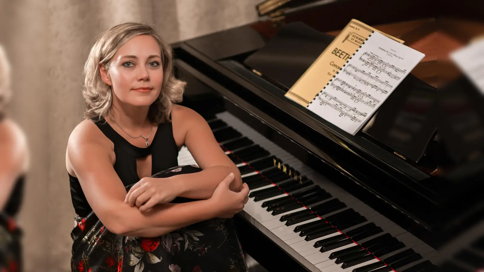 Violina Petrychenko spielt Klaviermusik aus Polen, Tschechien und der Ukraine (Foto: Oliver Motz)