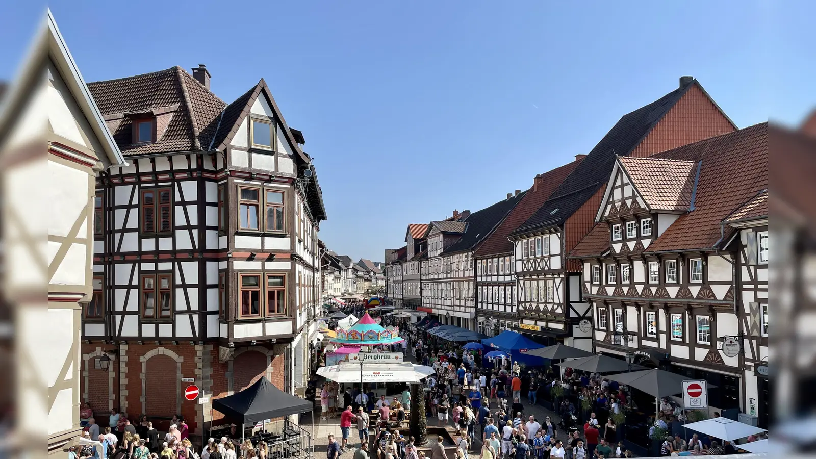 Der Pekermarkt 2023. (Foto: CC-BY SA Touristik-Information Uslar)