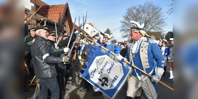 Eindrücke von der Rathausstürmung des CVWB (Foto: Barbara Siebrecht)