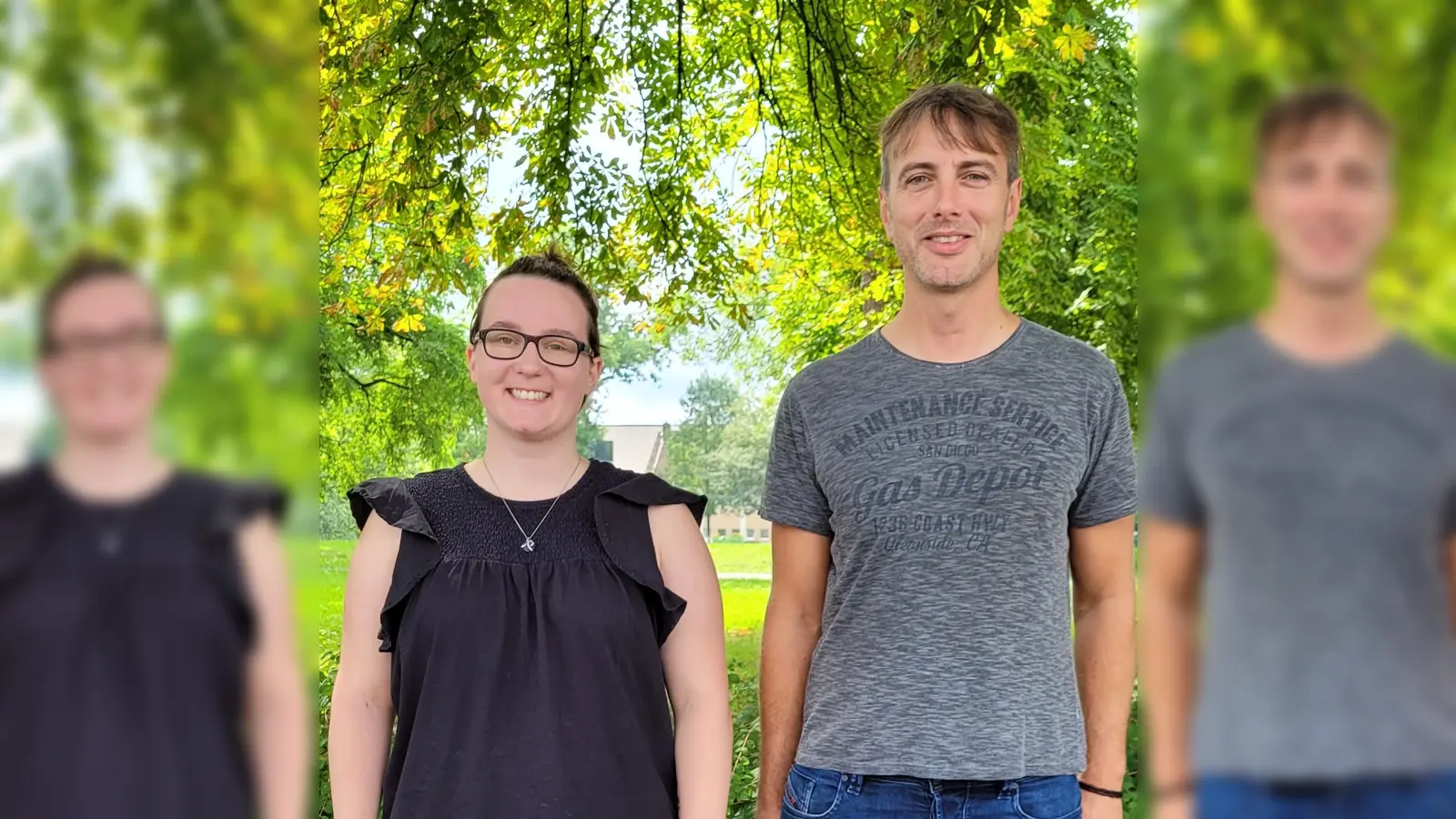 Sarah Schürzeberg und Sascha Keßler vom Betreuungsverein Stark e.V.. (Foto: Stark e.V.)