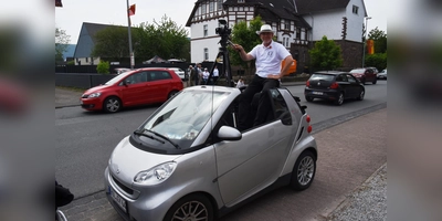 Festzug zum Ortsjubiläum 675 Jahre Lauenförde. (Foto: Peter Vössing)