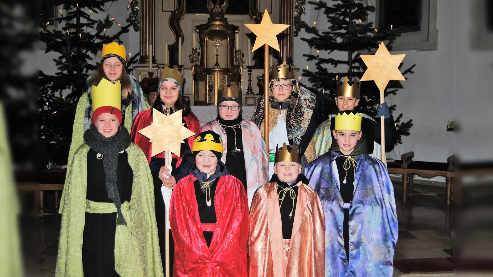 Die Drenker Sternsinger. (Foto: Foto: privat)