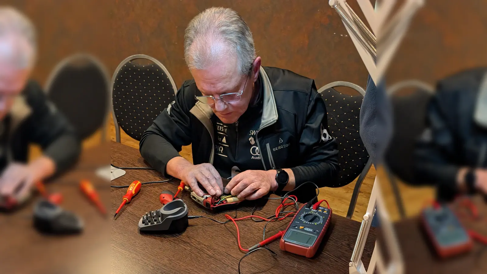 Erfolgreicher Auftakt der Reparaturwerkstatt. (Foto: privat)