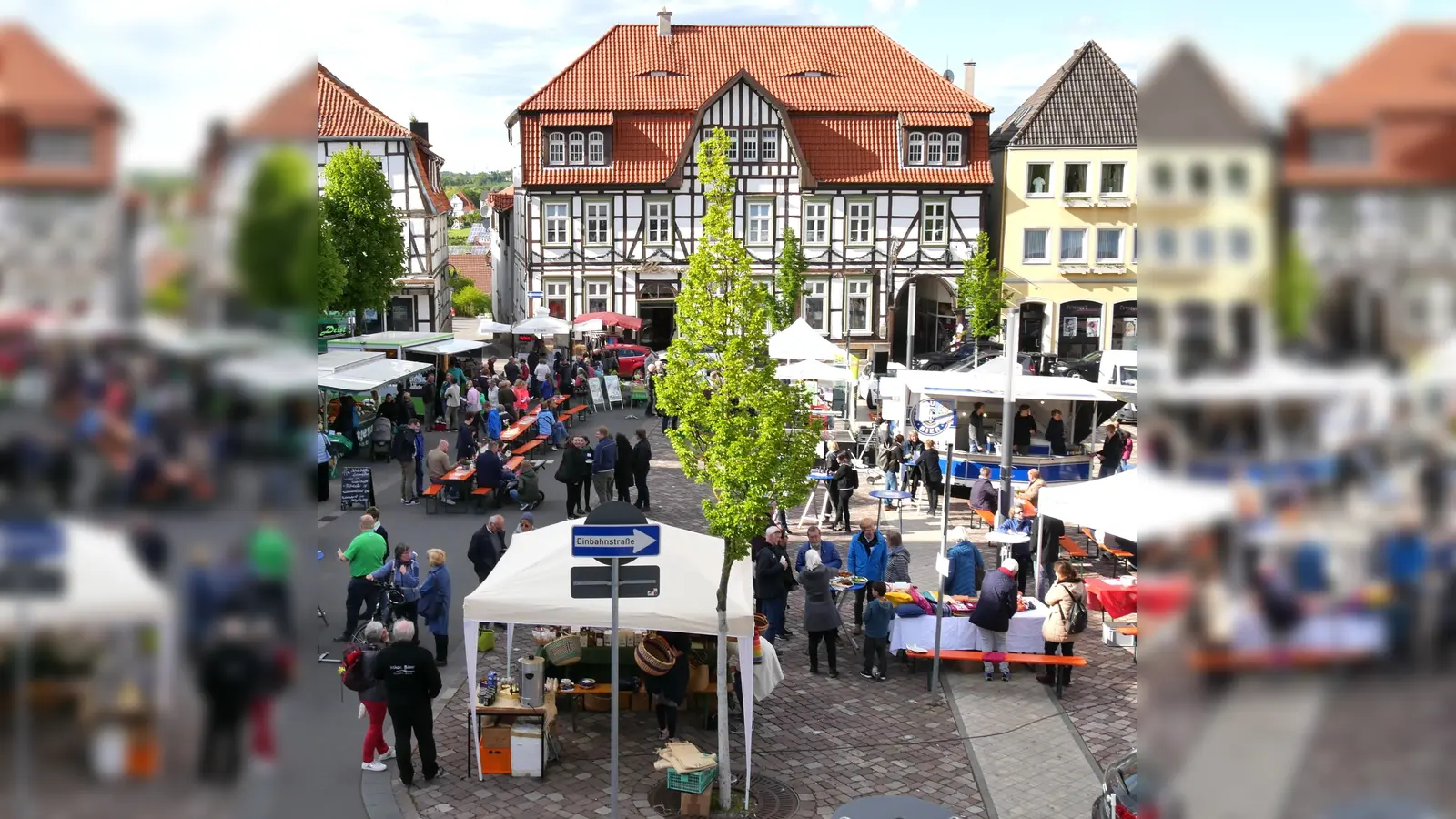 Der nächste Feierabendmarkt findet am 26. Juni in der Neustadt statt. (Foto: BI)