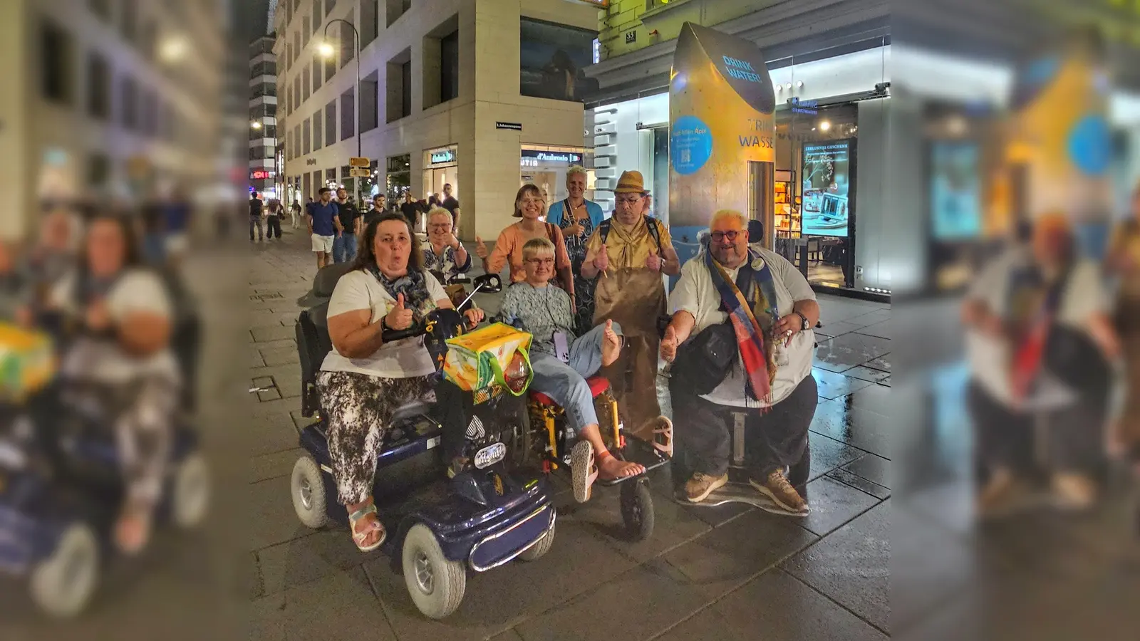 Die Mitglieder von pro barrierefrei sind überzeugt von einer solchen temporären Einrichtung für die Innenstadt. (Foto: privat)