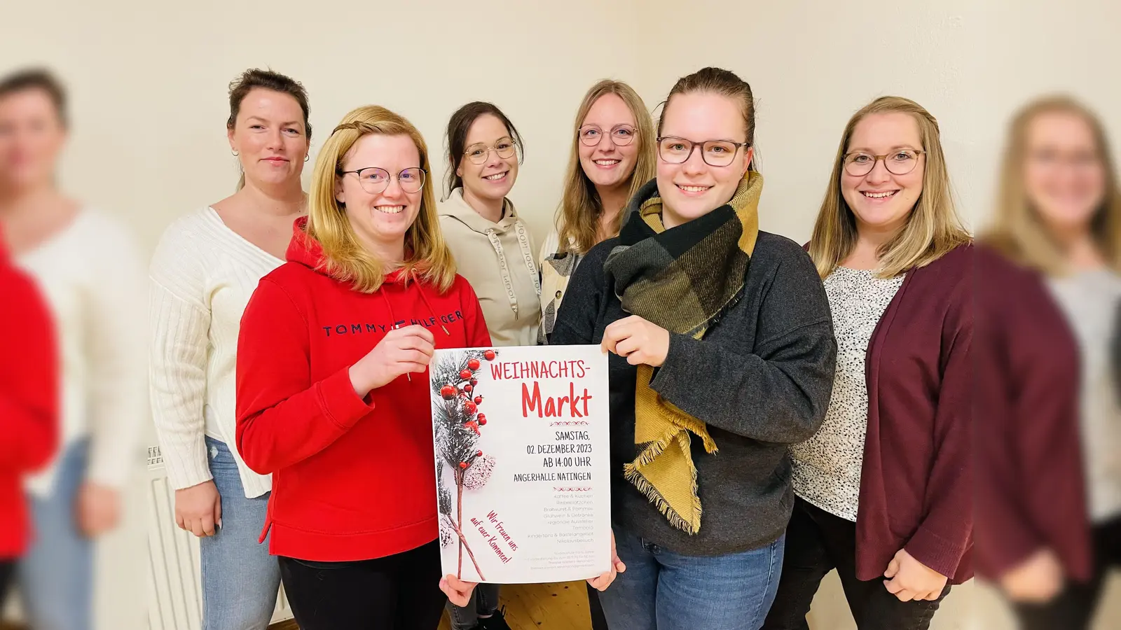 (v.l.) Isabell Schmitz, Theresa Wieners-Rehrmann,Viviane Wulf, Franziska Tewes Rika Sawatzki, Nicole Sievers vom Vorstand der kfd. (Foto: privat)