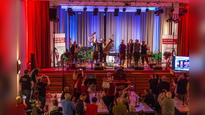 Die Hochstiftmusikanten, Europameister der Böhmisch-Mährischen Blasmusik. (Foto: Wolfgang O. Böttcher)