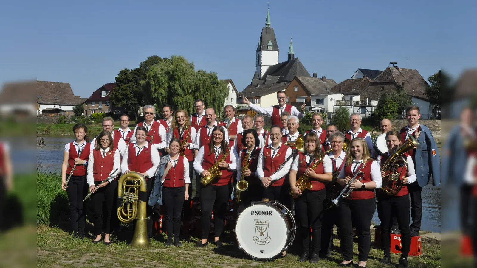 Die Blaskapelle Lüchtringen spielt auf. (Foto: privat)