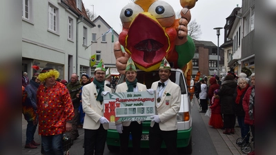 Impressionen vom Steinheimer Rosenmontagsumzug. (Foto: Marc Otto)